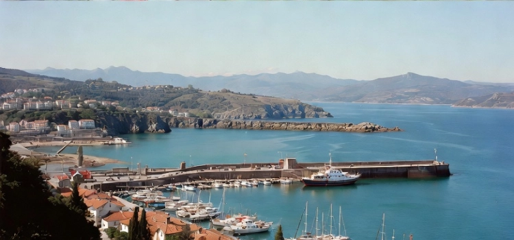 océan Atlantique et contreforts des Pyrénées