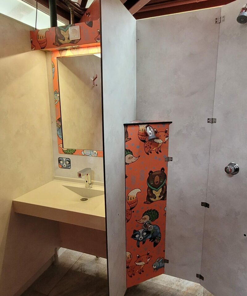 sanitaire camping uronea