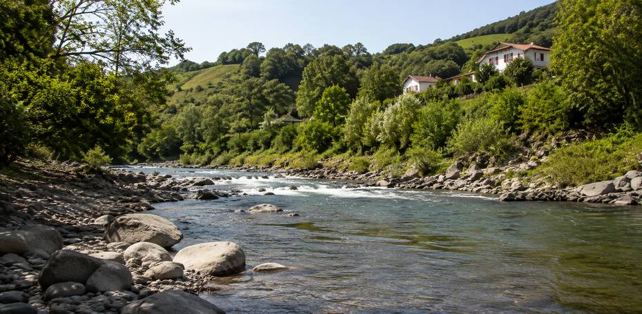 Aperçu rivière du Pays Basque